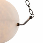 Himinuvys Modern Minimalist Alabaster Pendant Light