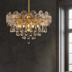 Caeluvyo Postmodern Luxury Elegance Crystal Chandelier