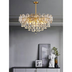 Caeluvyo Postmodern Luxury Elegance Crystal Chandelier