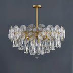 Caeluvyo Postmodern Luxury Elegance Crystal Chandelier
