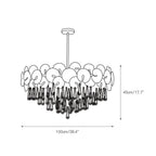Caeluvyo Postmodern Luxury Elegance Crystal Chandelier