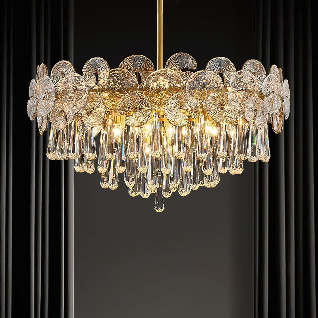 Caeluvyo Postmodern Luxury Elegance Crystal Chandelier