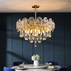 Caeluvyo Postmodern Luxury Elegance Crystal Chandelier