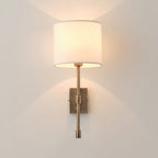 Eirikuvyo Modern Minimalist Metal Fabric Wall Lamp