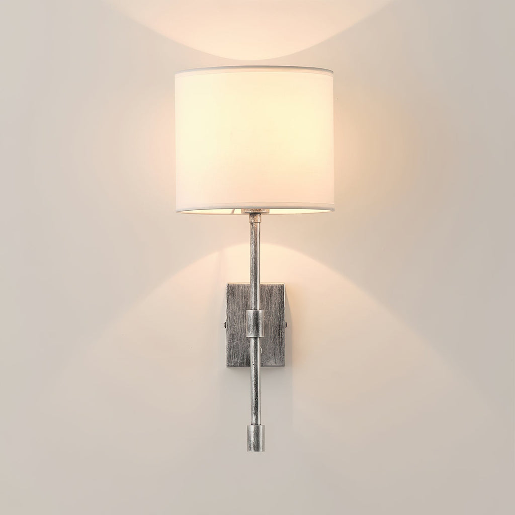 Eirikuvyo Modern Minimalist Metal Fabric Wall Lamp