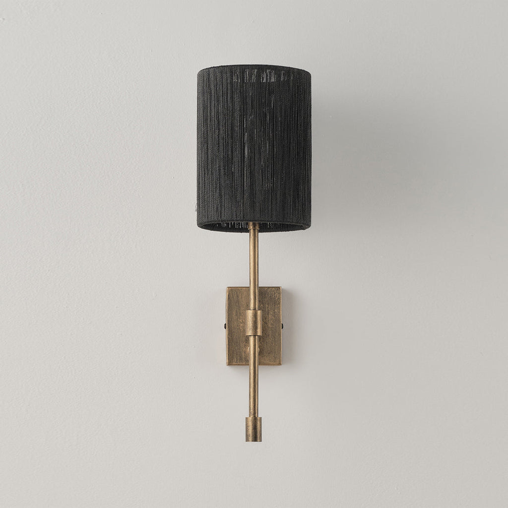 Eirikuvyo Modern Minimalist Metal Fabric Wall Lamp