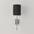 Eirikuvyo Modern Minimalist Metal Fabric Wall Lamp