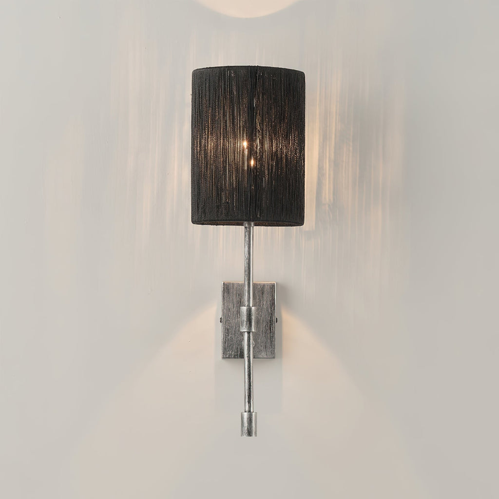 Eirikuvyo Modern Minimalist Metal Fabric Wall Lamp