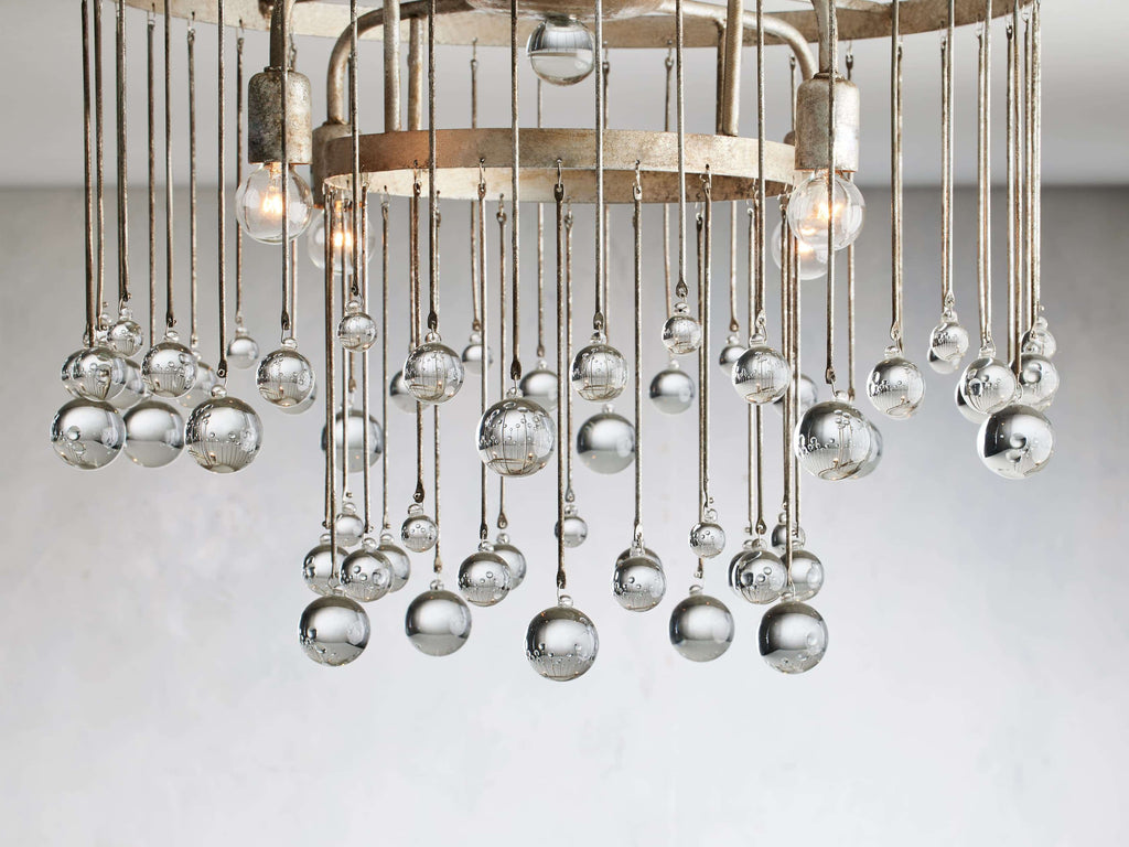 Fljotuvyo Postmodern Luxury Brass Crystal Flush Mount Ceiling Lamp