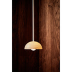 Aurelia Modern Minimalist Elegance Brass Metal Glass Pendant Lamp