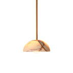 Aurelia Modern Minimalist Elegance Brass Metal Glass Pendant Lamp