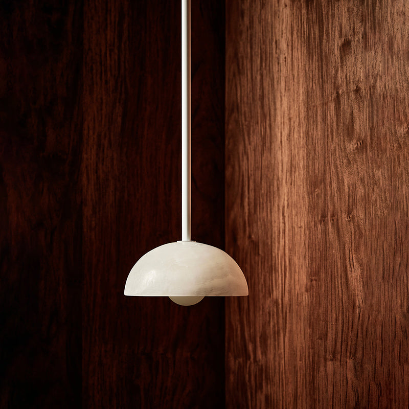 Aurelia Modern Minimalist Elegance Brass Metal Glass Pendant Lamp