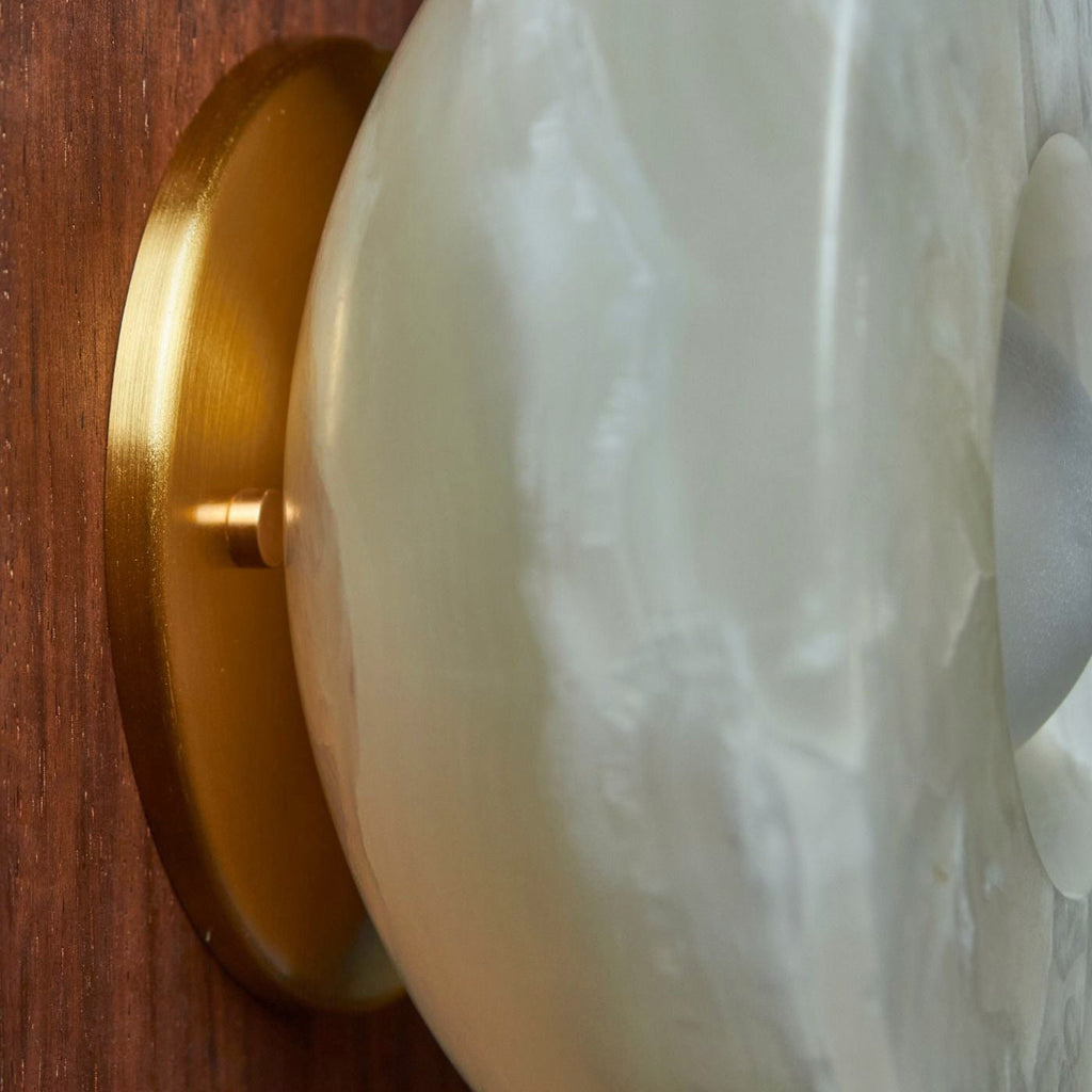 Ildvuvyo  Modern Minimalist Jade Sconce Wall Lamp