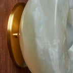 Ildvuvyo  Modern Minimalist Jade Sconce Wall Lamp