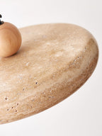 Zesolor Minimalist Travertine Pendant Light