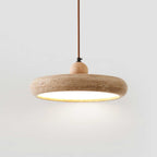Zesolor Minimalist Travertine Pendant Light