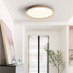 Elvinila Ring-Rim Travertine Ceiling Light