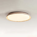 Elvinila Ring-Rim Travertine Ceiling Light