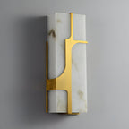 Ocarionis Geometric Alabaster Wall Light