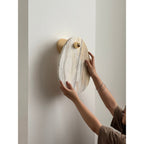 Norduvys Modern Luxurious  Metal Marble Wall Lamp