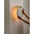 Norduvys Modern Luxurious  Metal Marble Wall Lamp