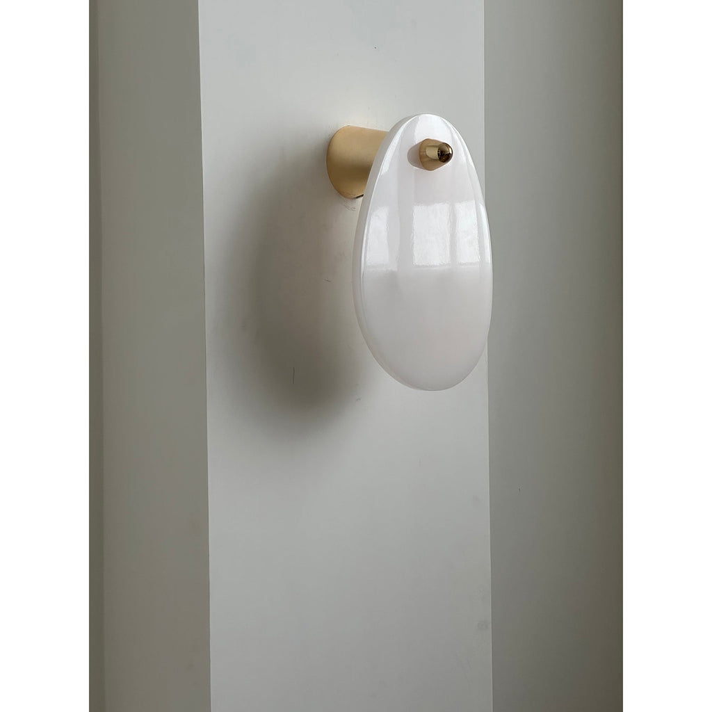 Norduvys Modern Luxurious  Metal Marble Wall Lamp