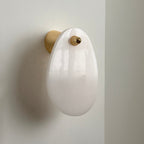 Norduvys Modern Luxurious  Metal Marble Wall Lamp