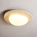 Orlaeisra Ceiling Light Circular in Travertine - Kingsley Beaumont