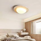 Orlaeisra Ceiling Light Circular in Travertine - Kingsley Beaumont