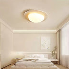 Orlaeisra Ceiling Light Circular in Travertine - Kingsley Beaumont