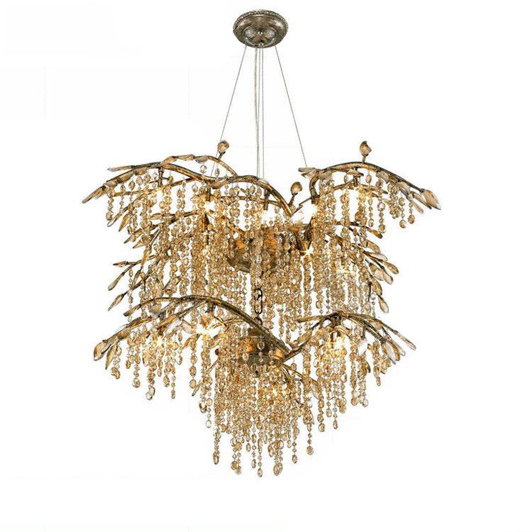 Postmodern Luxury Twilight Crystal Chandelier