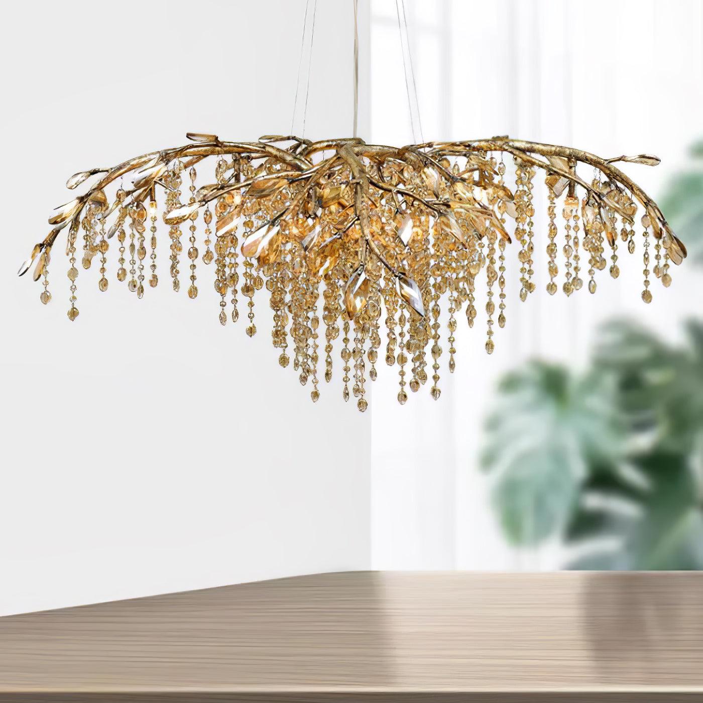 Postmodern Luxury Twilight Crystal Chandelier