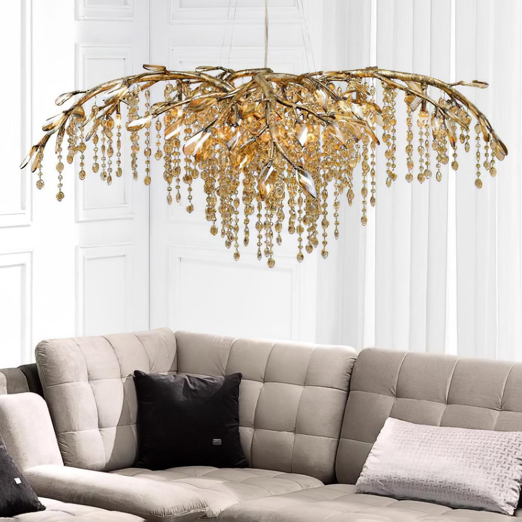 Postmodern Luxury Twilight Crystal Chandelier
