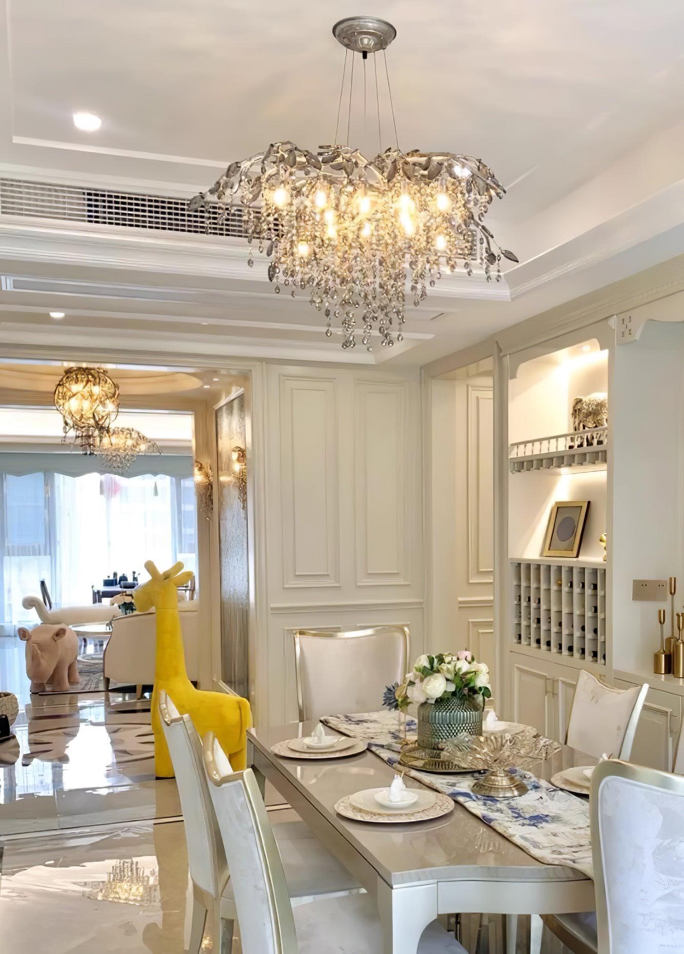 Postmodern Luxury Twilight Crystal Chandelier