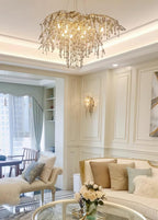 Postmodern Luxury Twilight Crystal Chandelier