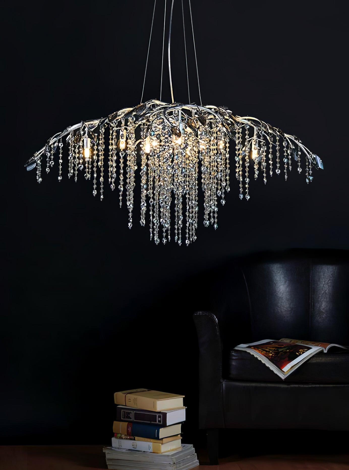Postmodern Luxury Twilight Crystal Chandelier