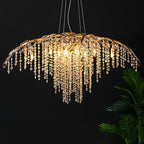 Postmodern Luxury Twilight Crystal Chandelier