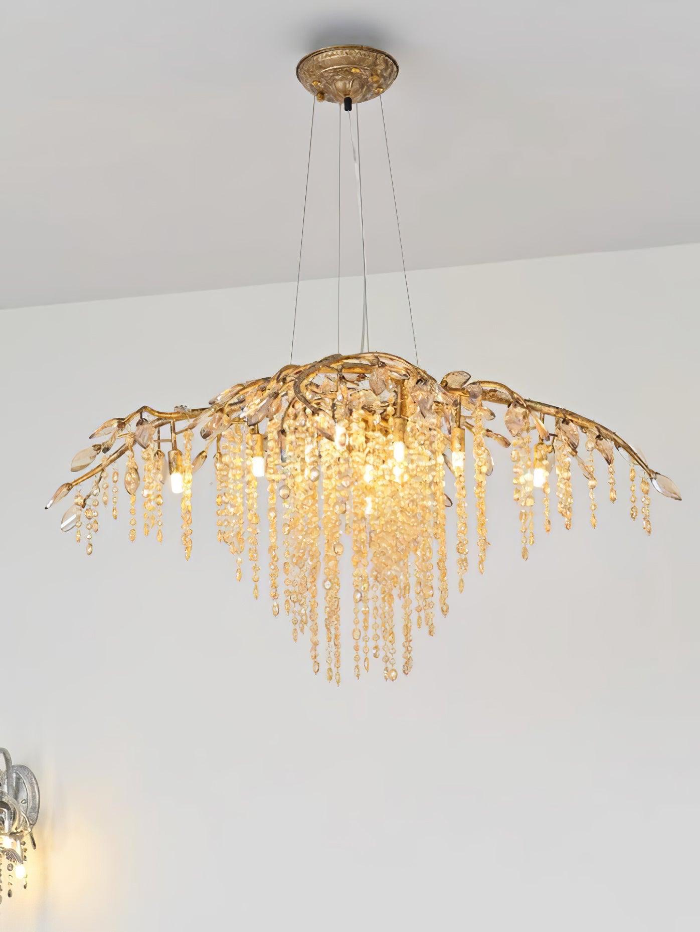 Postmodern Luxury Twilight Crystal Chandelier