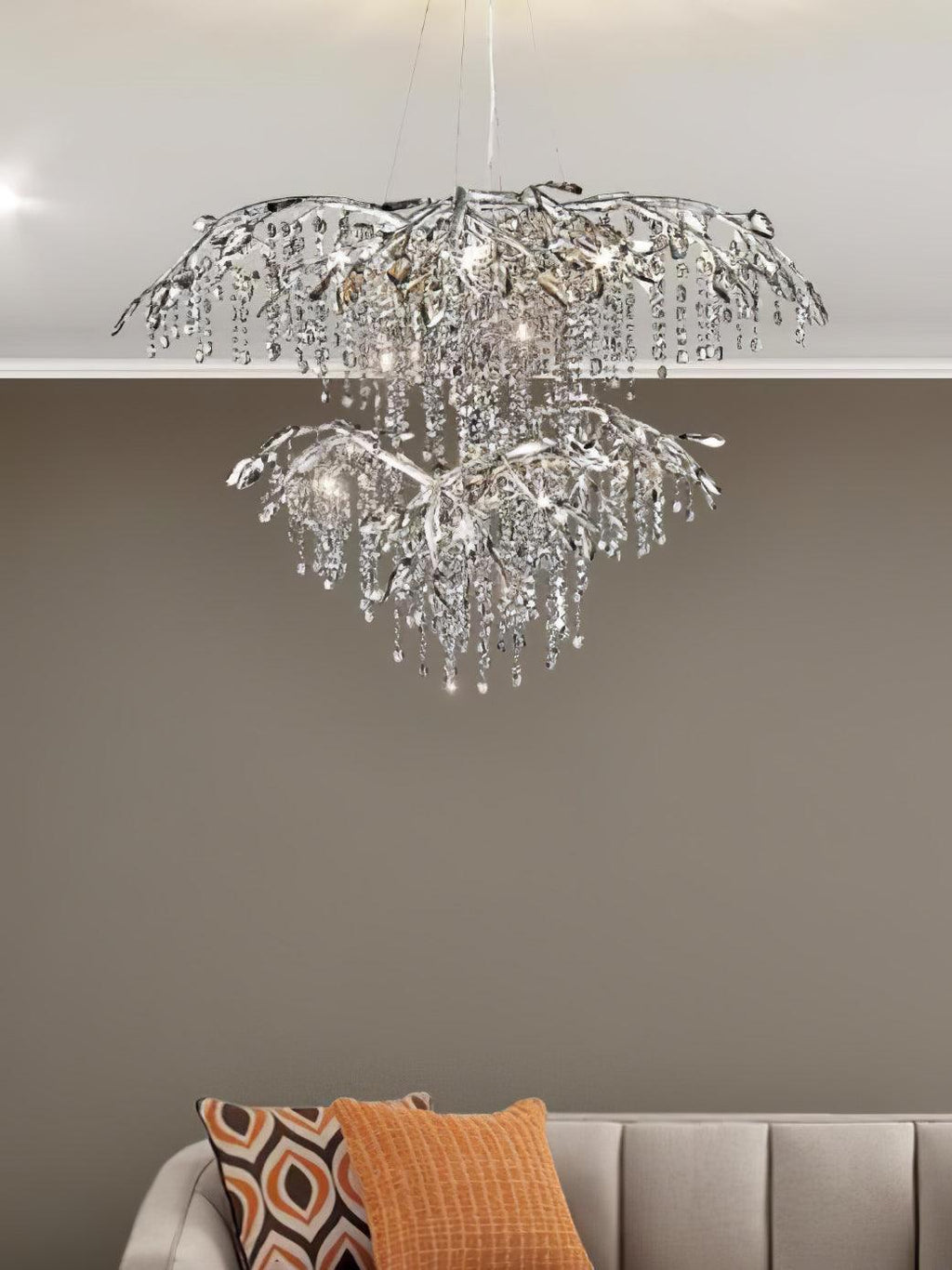 Postmodern Luxury Twilight Crystal Chandelier