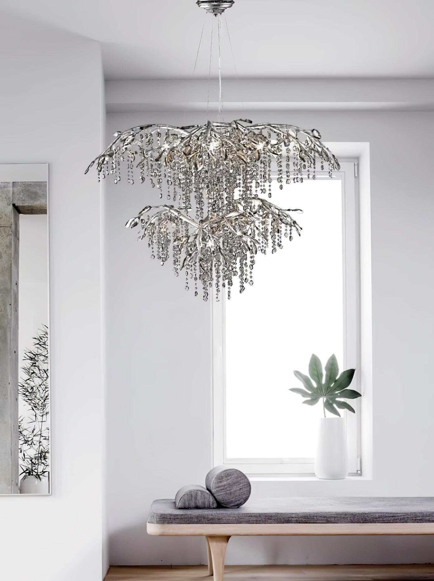 Postmodern Luxury Twilight Crystal Chandelier