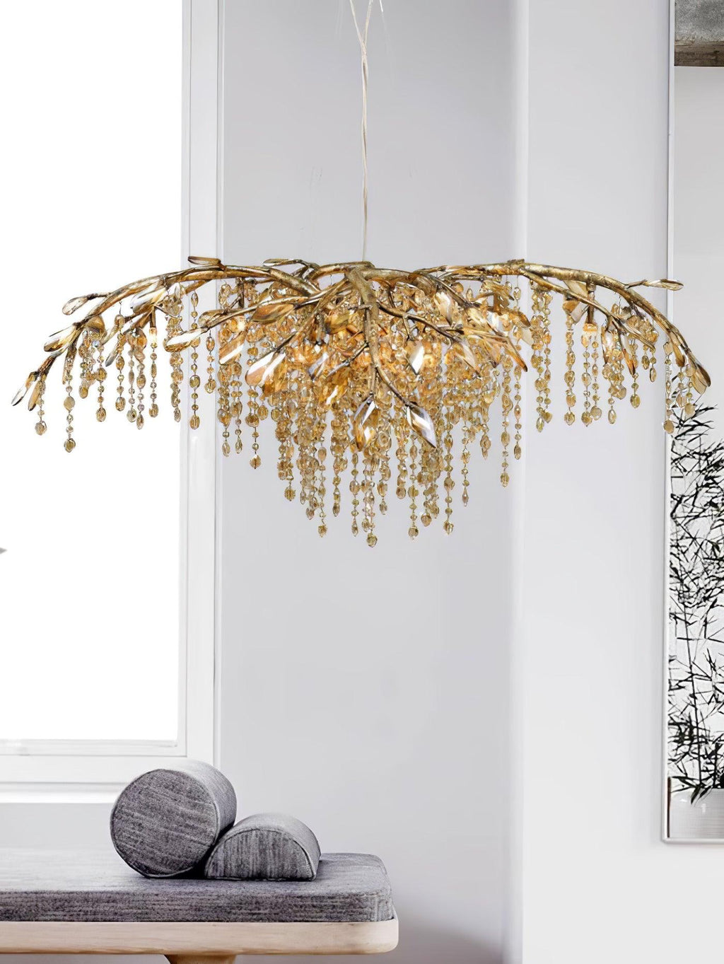 Postmodern Luxury Twilight Crystal Chandelier