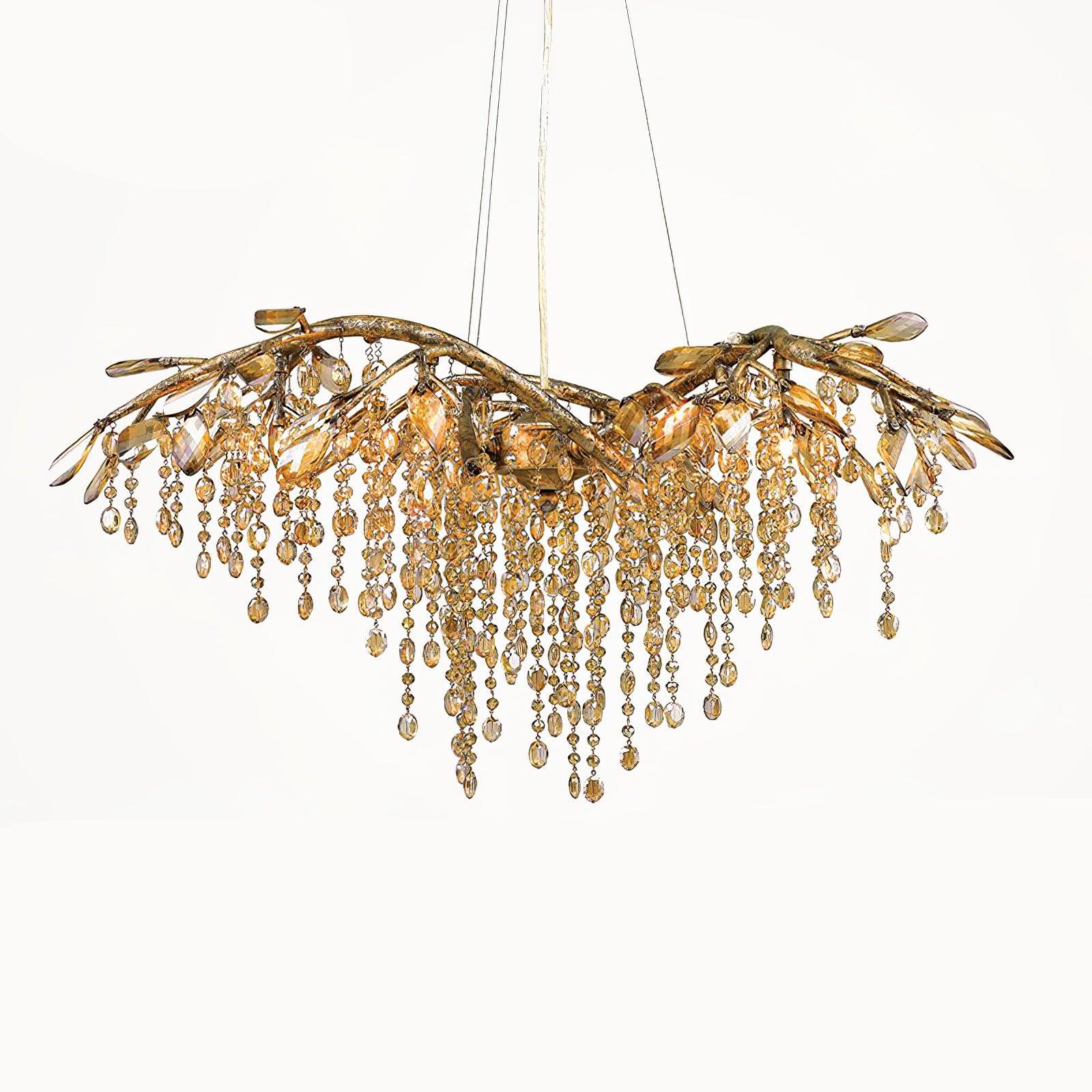 Postmodern Luxury Twilight Crystal Chandelier