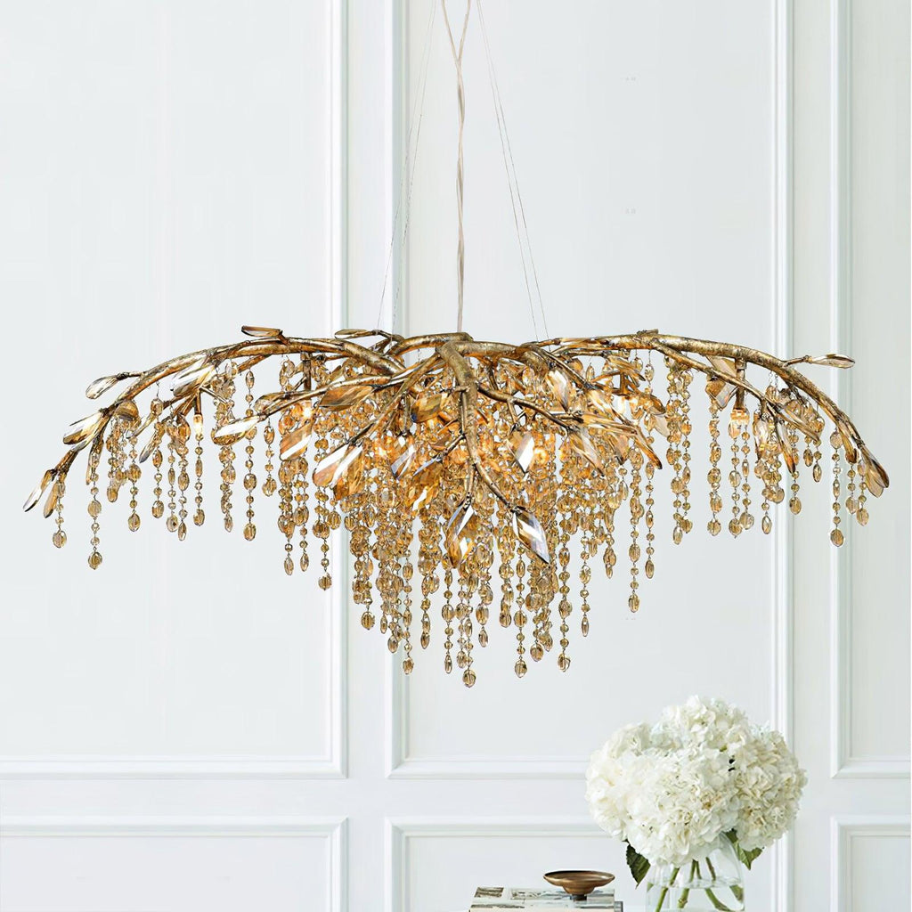 Postmodern Luxury Twilight Crystal Chandelier