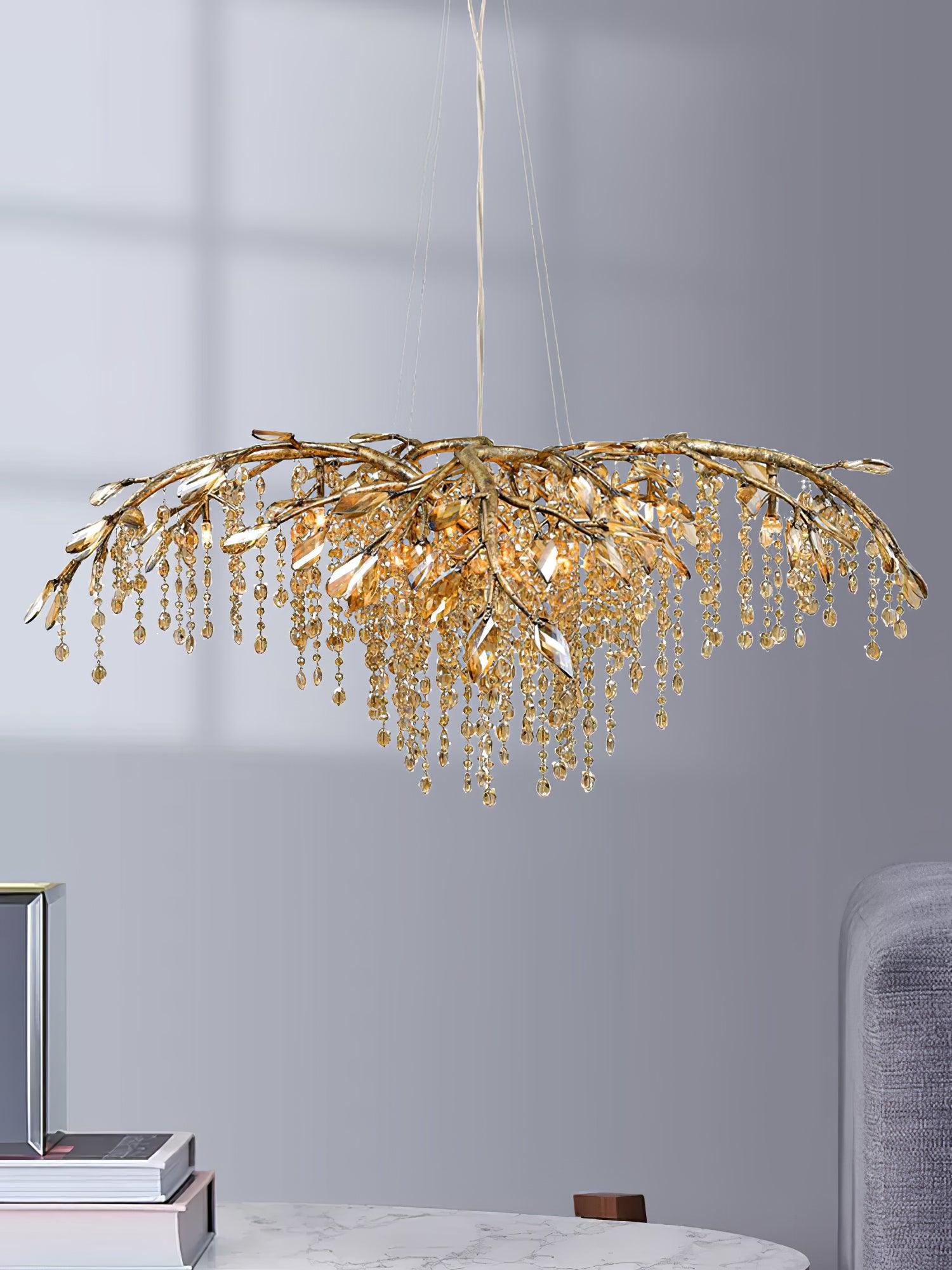 Postmodern Luxury Twilight Crystal Chandelier