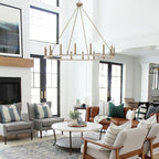 Mjolkuvyo Modern Minimalist Metal Chandelier