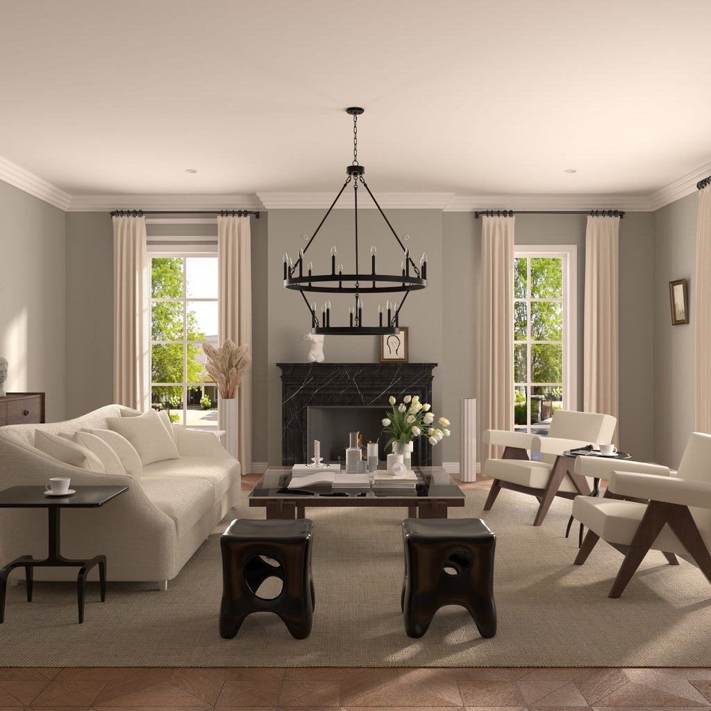 Mjolkuvyo Modern Minimalist Metal Chandelier