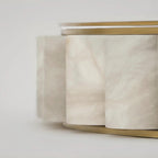 Sifuvyh Postmodern Luxury Stainless Alabaster Chandelier