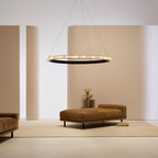 Sifuvyh Postmodern Luxury Stainless Alabaster Chandelier