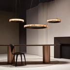 Sifuvyh Postmodern Luxury Stainless Alabaster Chandelier