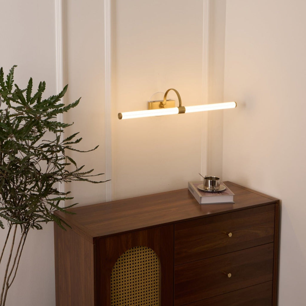 Beryl Modern Minimalist Brass Wall Light